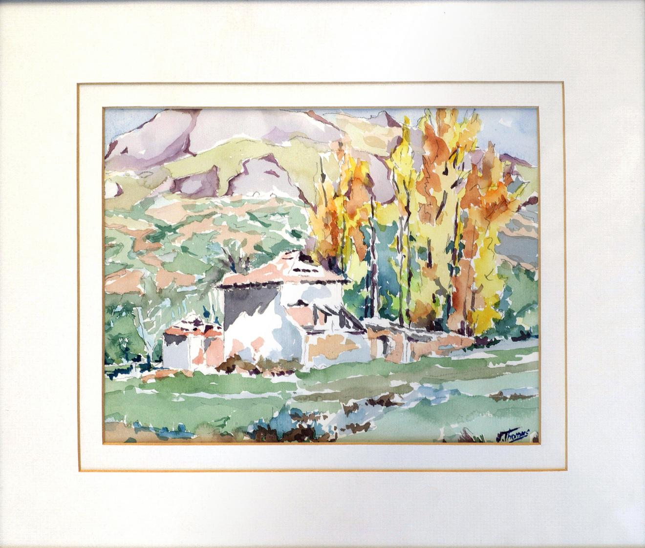 Cortijo abandonado en la Alfaguara