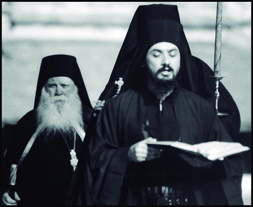 Salida del oficio. Monasterio de Xenophontos. Viaje al Monte Athos 