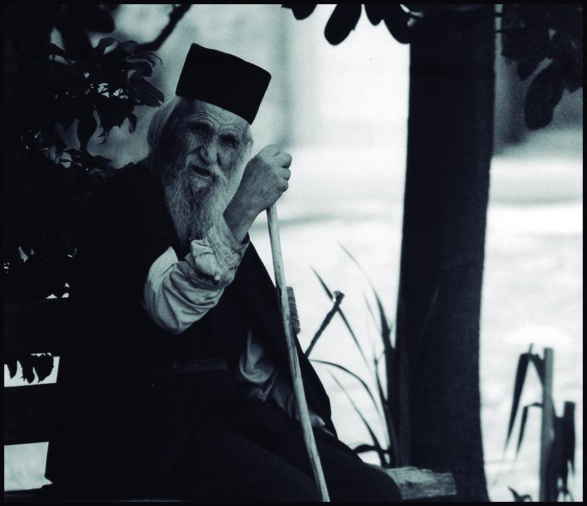 Monje. Monasterio de Iviron. Viaje al Monte Athos