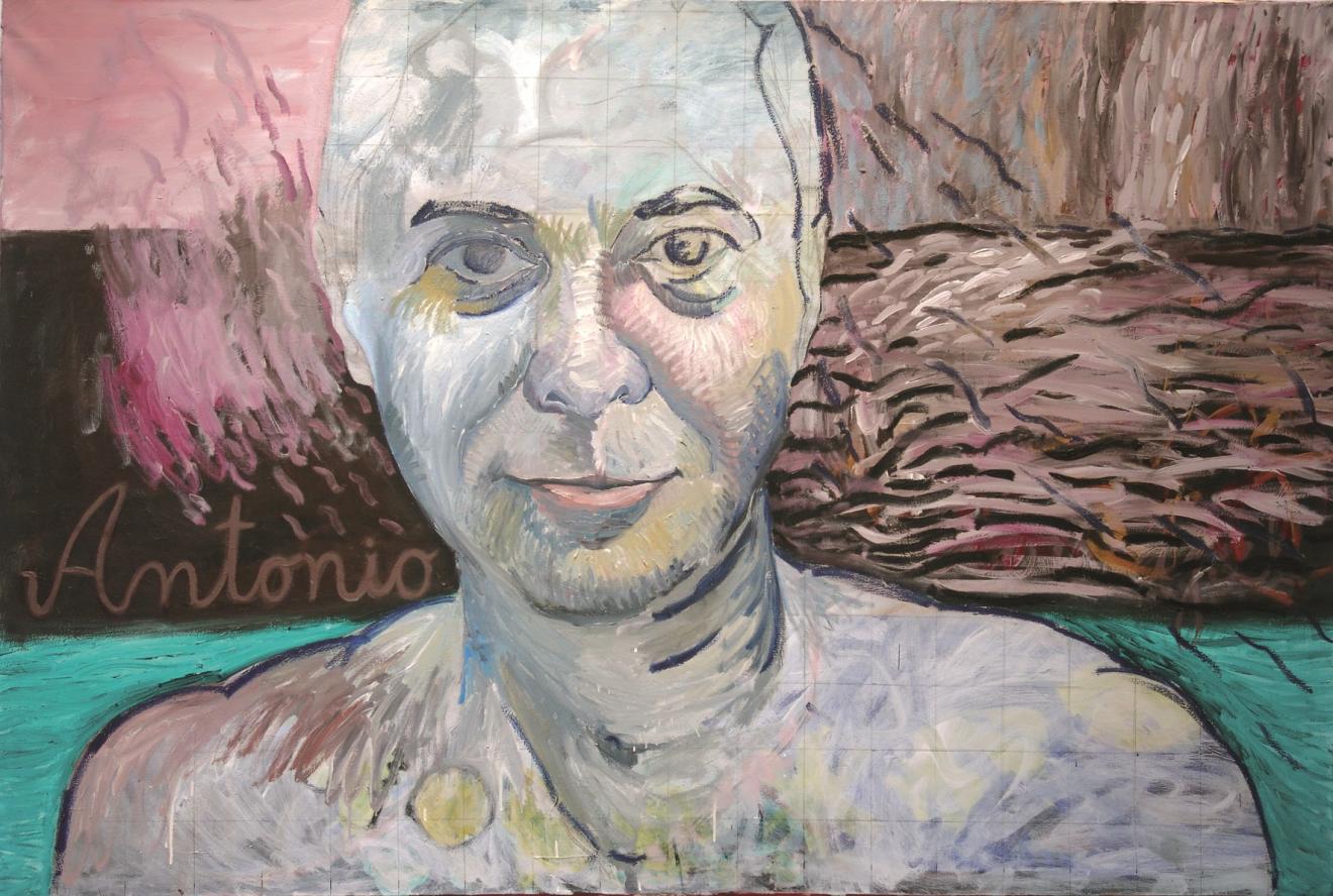 Retrato de Antonio Carvajal como busto romano