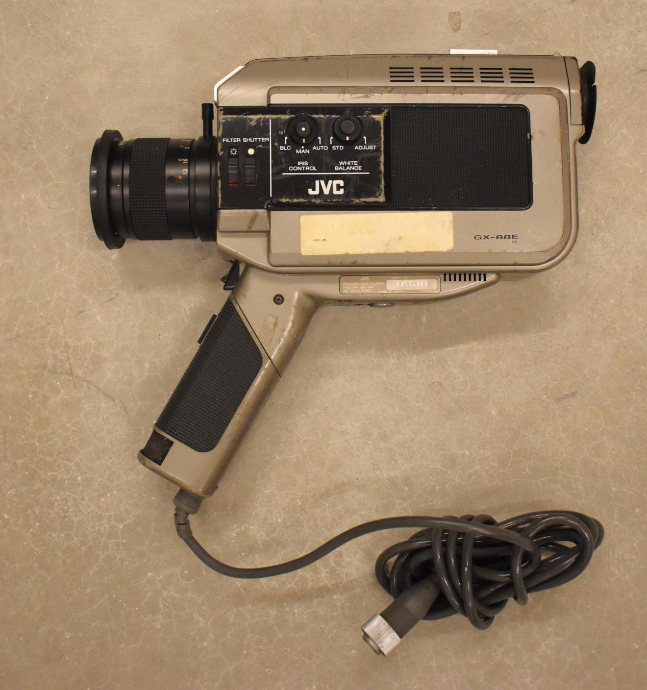 imagen de perfil de una videocámara