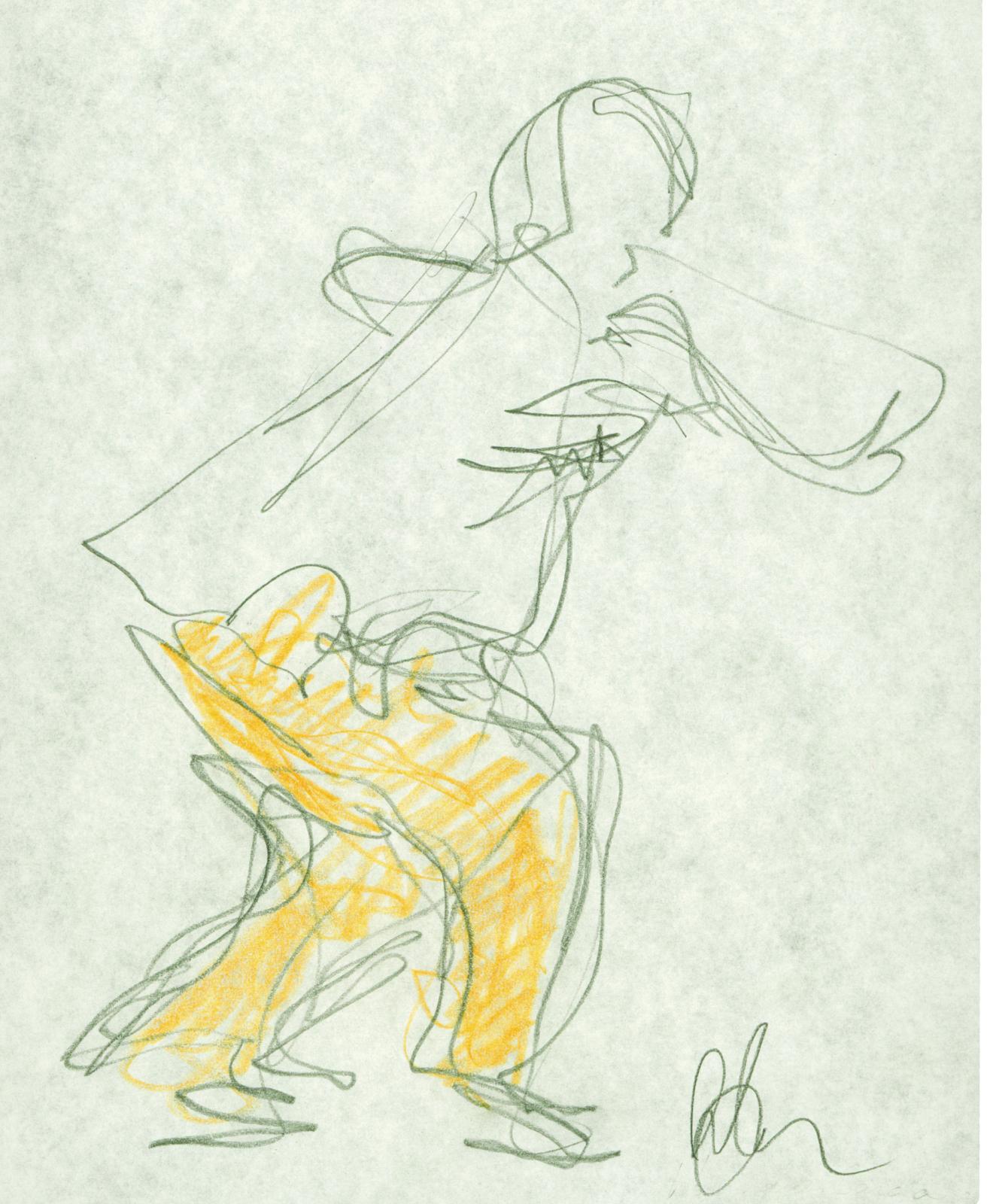 Sin título. Serie C 5. Carpeta Dibujo: Música y Danza 