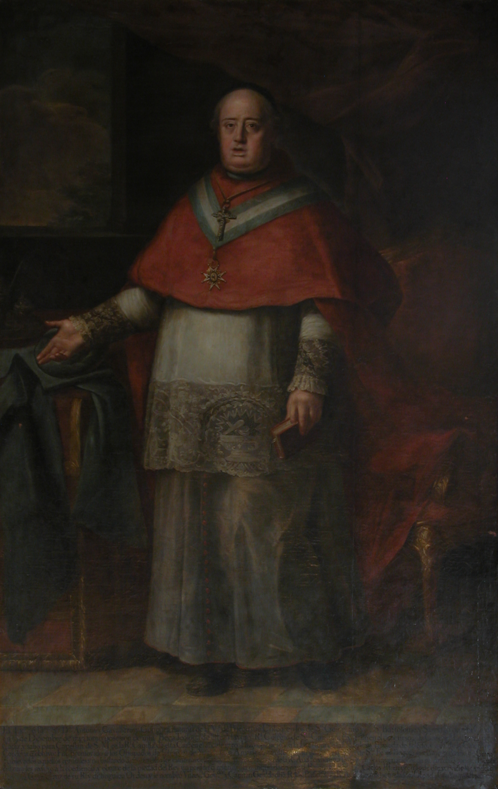 Retrato de D. Antonio Caballero y Góngora. Obispo de Córdoba