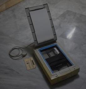 imagen de un escáner abierto