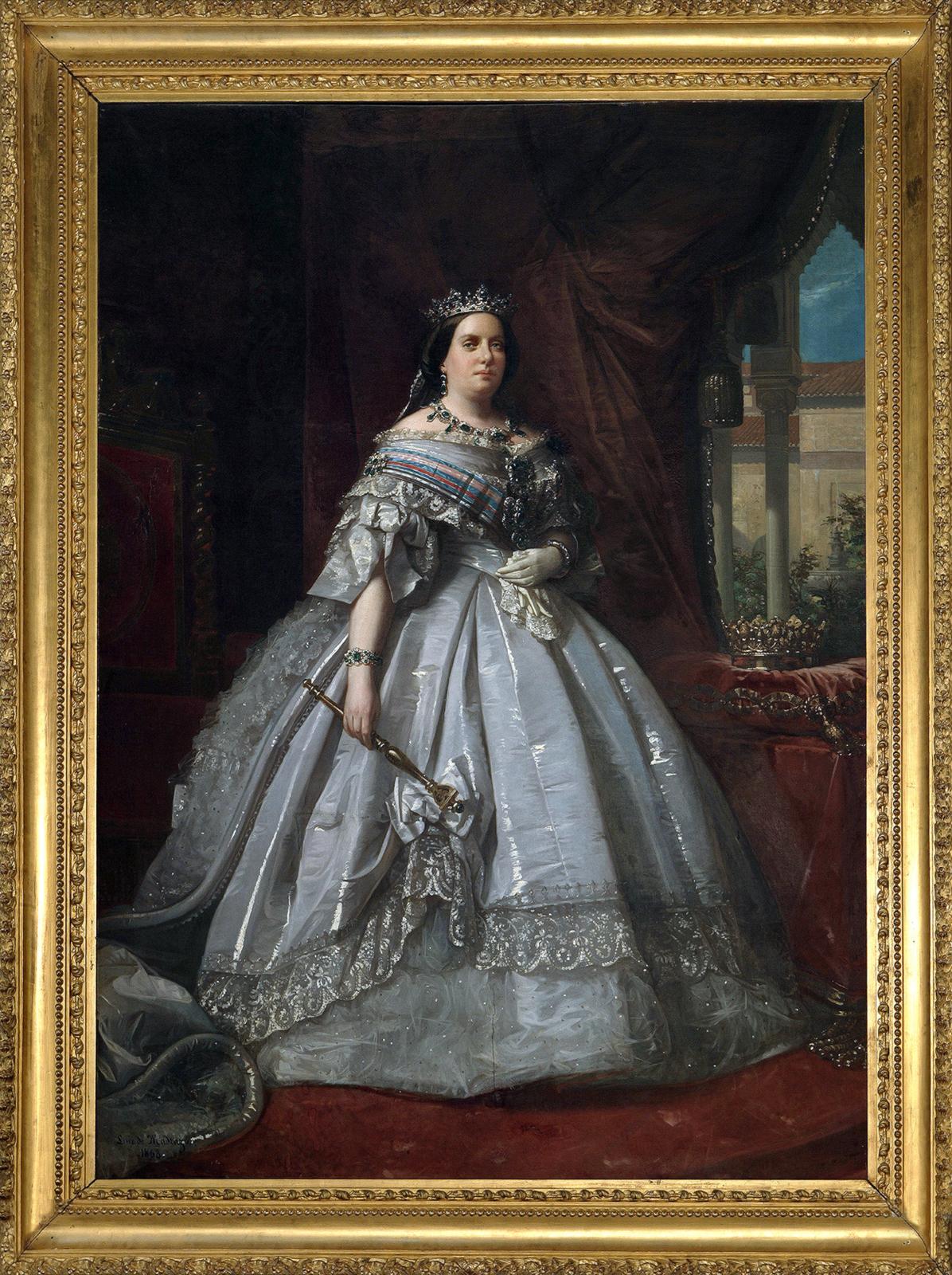 Retrato de Isabel II