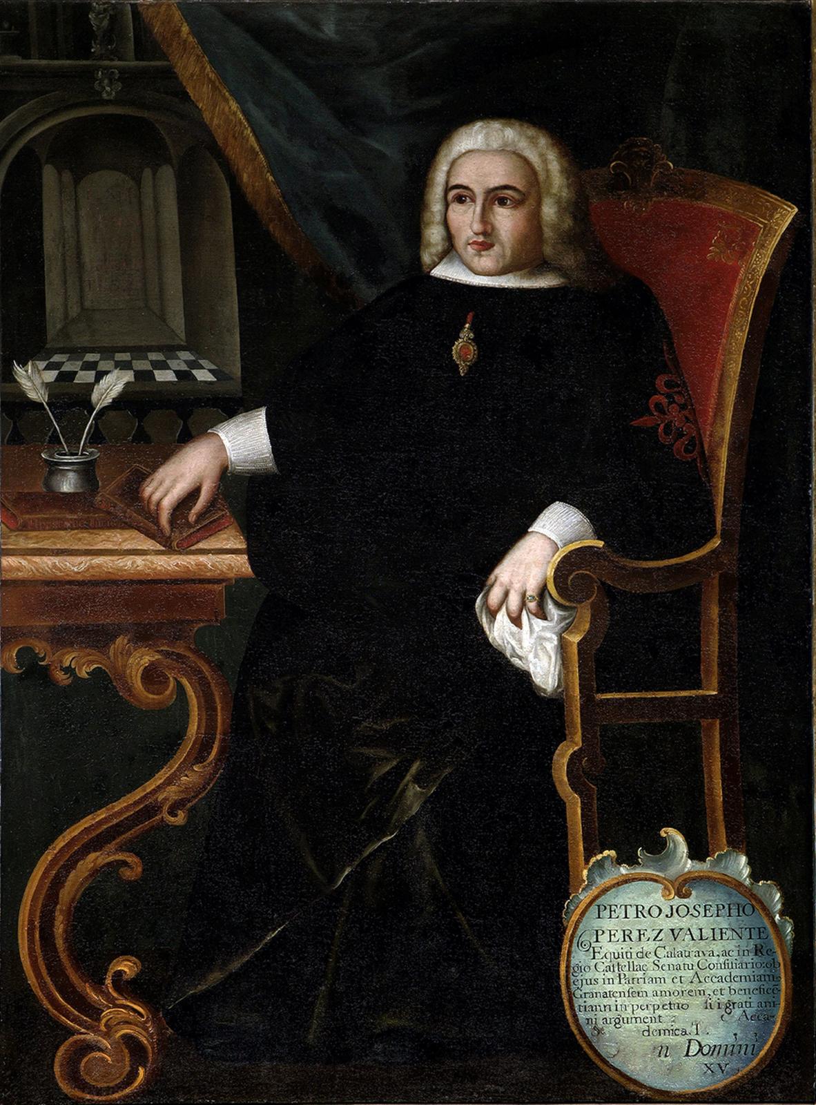 Retrato de Pedro José Pérez Valiente