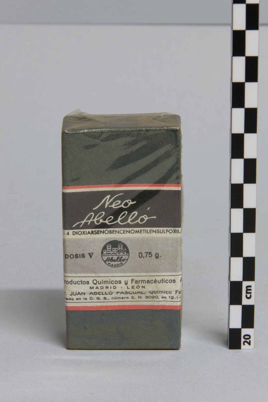 caja de medicamento de Abelló