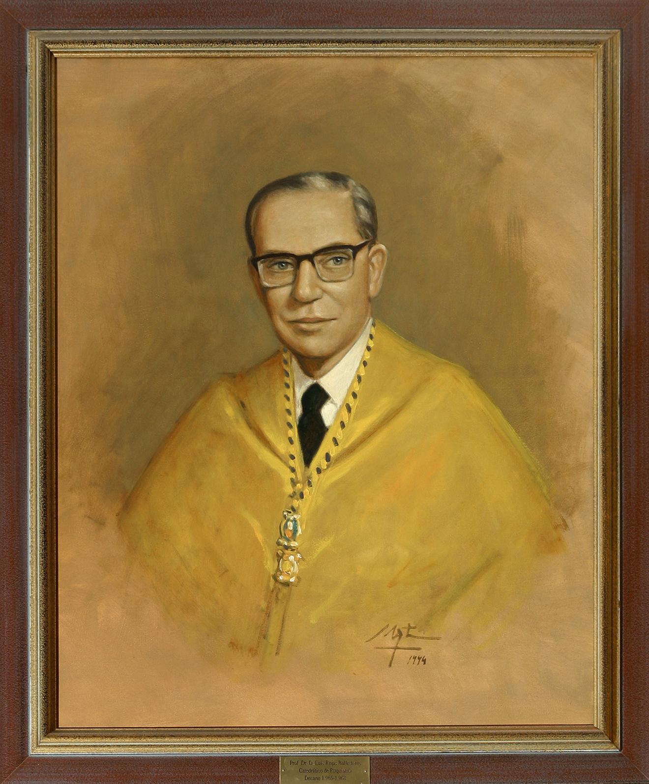 Retrato de Luis Rojas Ballesteros