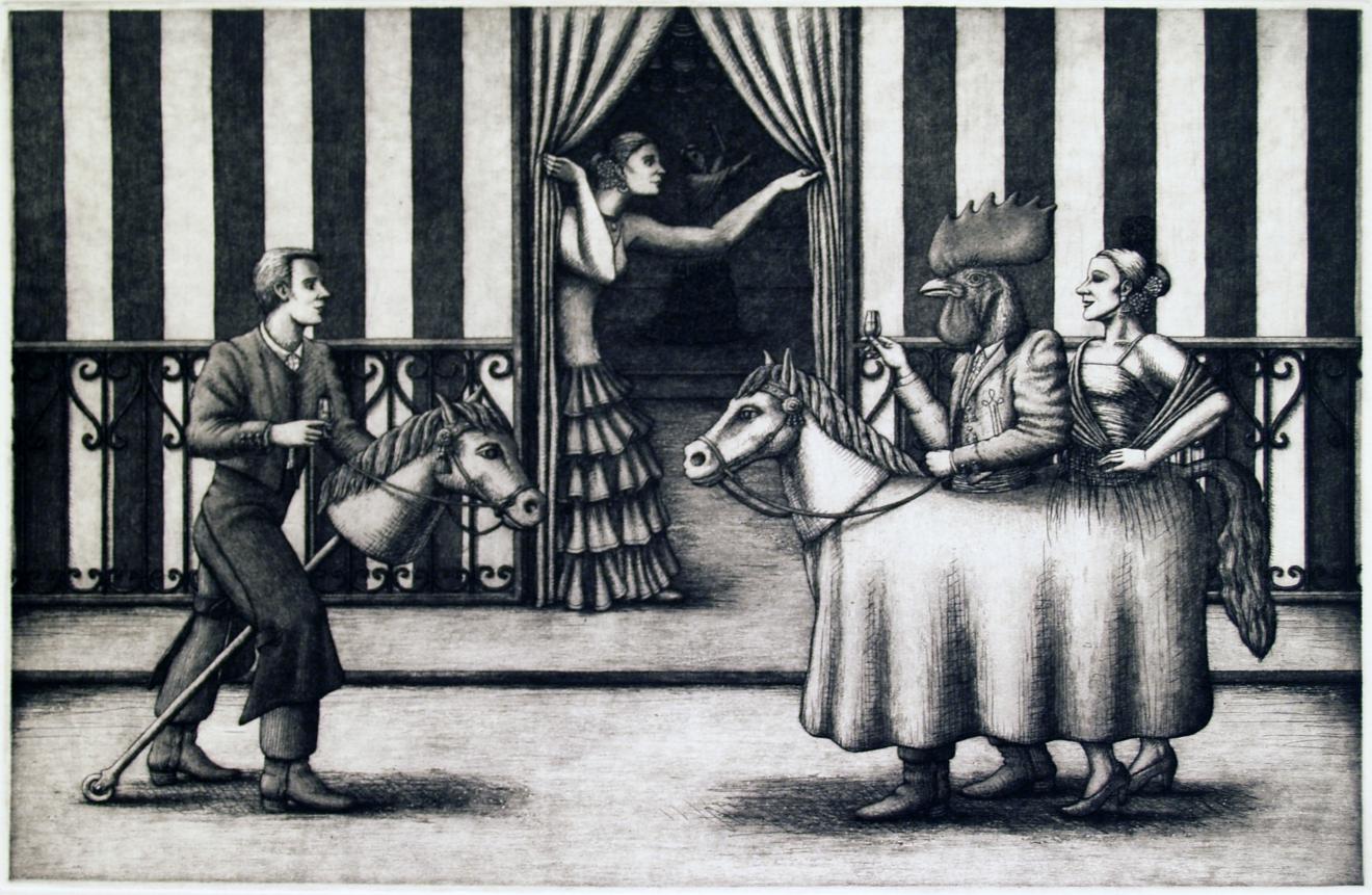 El paseo de caballos